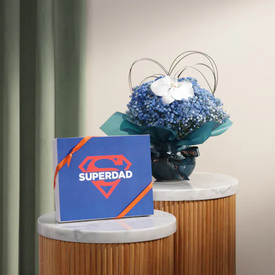 Le Chocolatier Dubai Super Dad Chocolate Box | Tender Flower