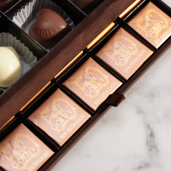 Godiva Chocolate Box | I Love You Flower Box