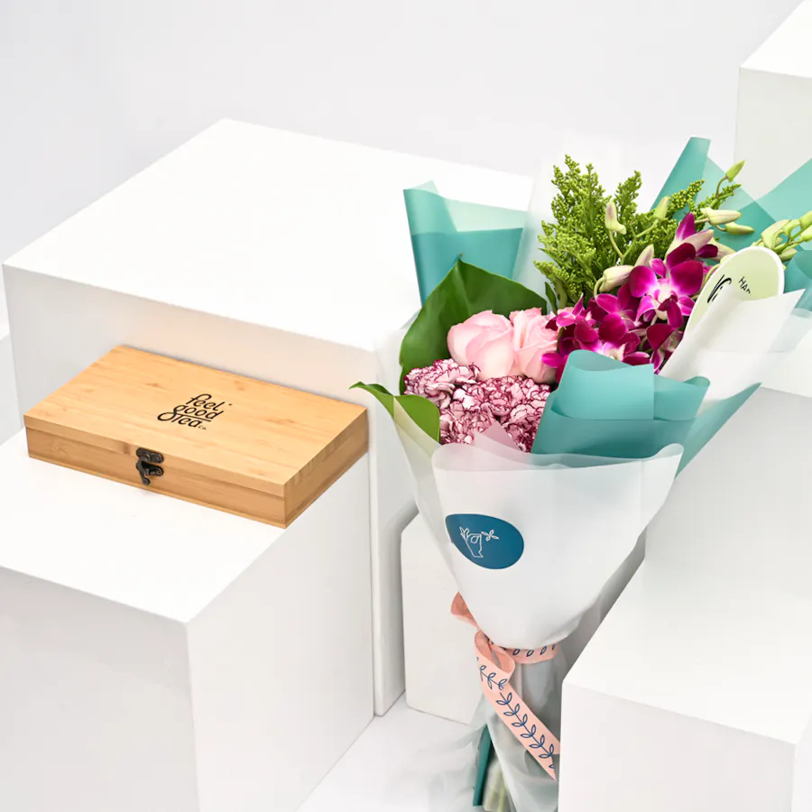 Birthday tea gift by Feelgood tea  3