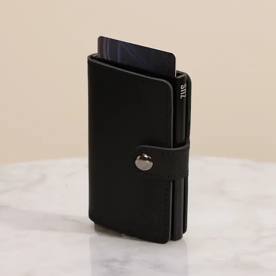 Zus Leather Men's Wallet | Black