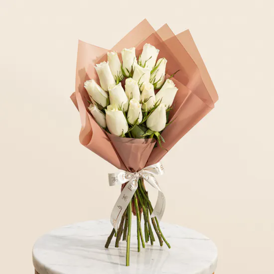 Hrh Surat Al Falak Necklace | Soft Roses Bouquet