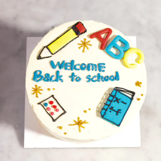 Cake Boutique Back to School Mini Cake