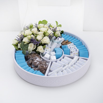 Lilac Baby Boy Gift