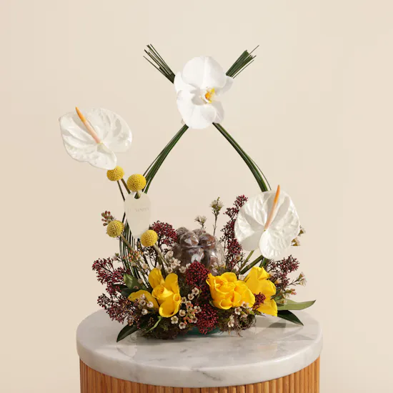 Floward Caramel Chocolates | Cheerful Floral Harmony