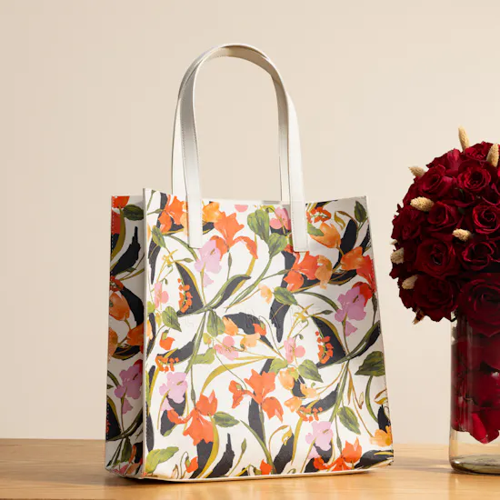 Ted Baker Floweia Floral Printed Large Tote Bag | Bio Beauty Flowers