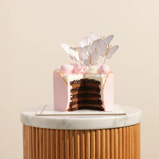 Floward Happy Birthday Butterfly Cake