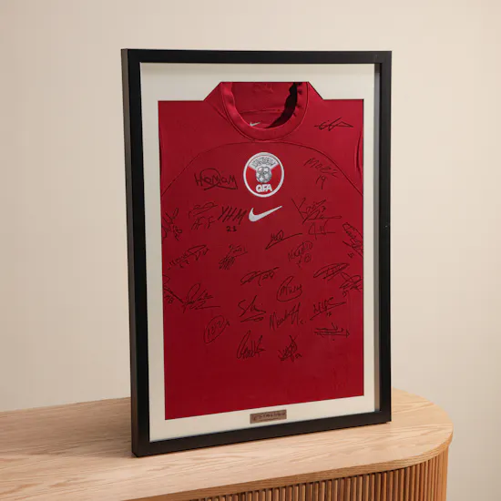 Qatar National Team World Cup 2022 Edition Squad Signed T-Shirt