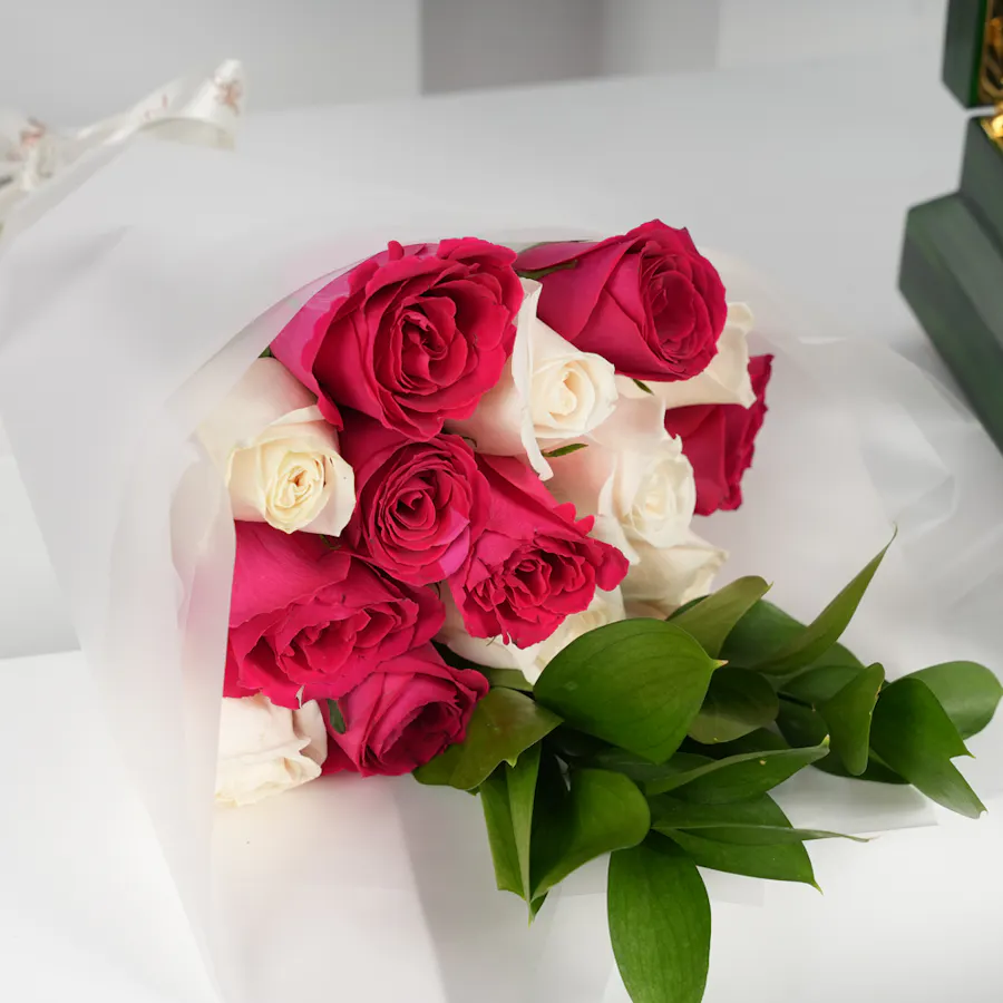 Saad Bashammakh Green Box | Fuchsia Rose 4