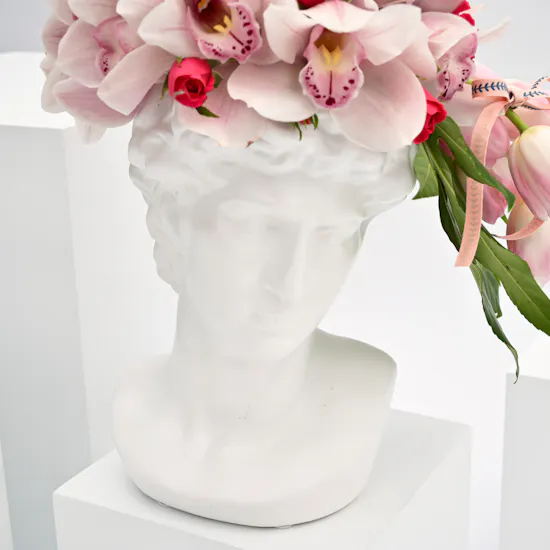 graduation happiness vase, Arabic congrats topper