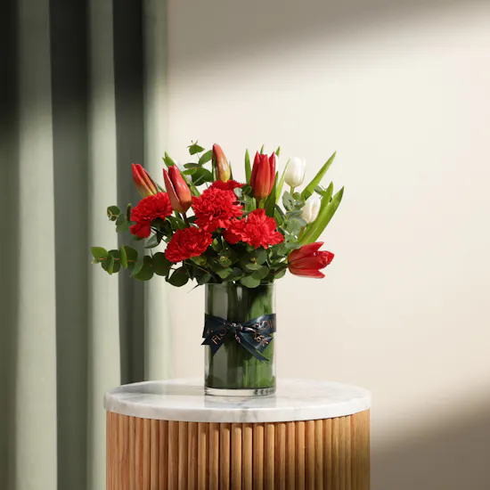 Heartbeat Touch Flowers Vase