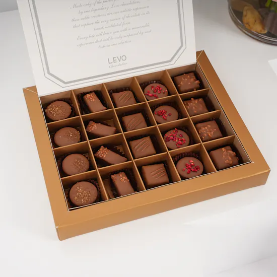 Levo Small Chocolate Box | Delight Vase