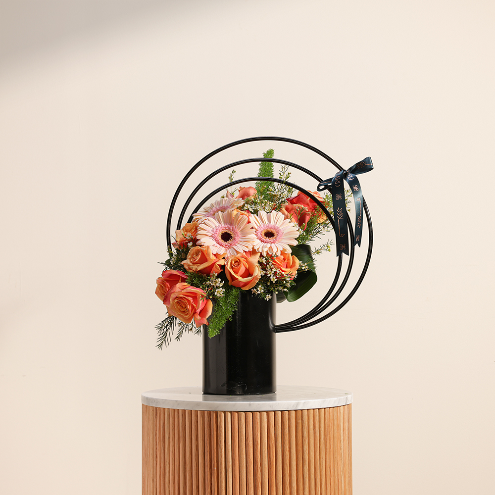 مزهرية الالوان الزاهية