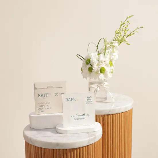 Raff by Paris Gel Extension Gift Voucher | Delicate Flower Vase