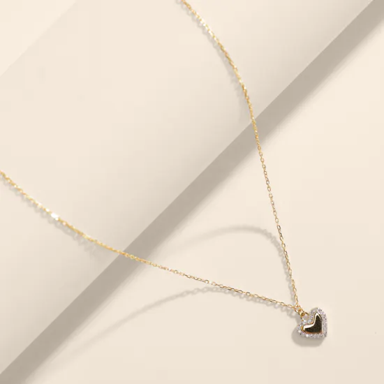 Miss L' by L'azurde Heart Kids Necklace