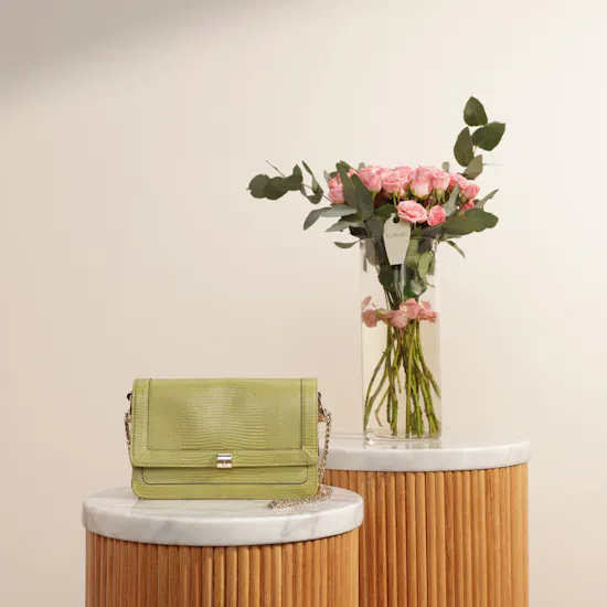 Cole Haan Elegant Women's Bag | Serene Flower Vase