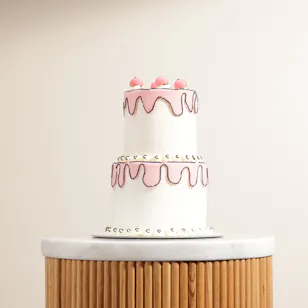 Crumbles Layered 2D Comic Cake