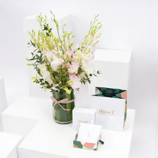 Miss L by L'azurde Scorpio Zodiac Necklace | Baby Orchid Vase Miss L by L'azurde Scorpio Zodiac Necklace | Baby Orchid Vase