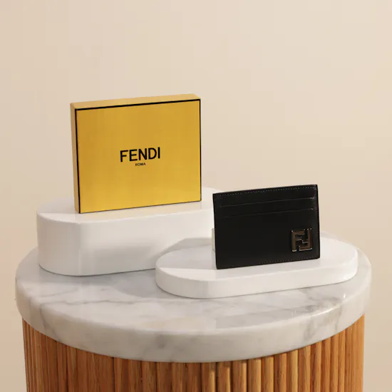 Fendi FF Squared Slim Card Holder