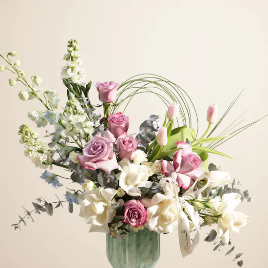 Garden Paradise Flower Vase