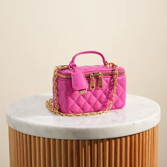 Dkny Pink Trina Top Handle Crossbody Bag