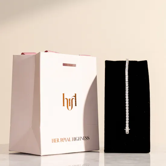 Hrh White Tennis Bracelet