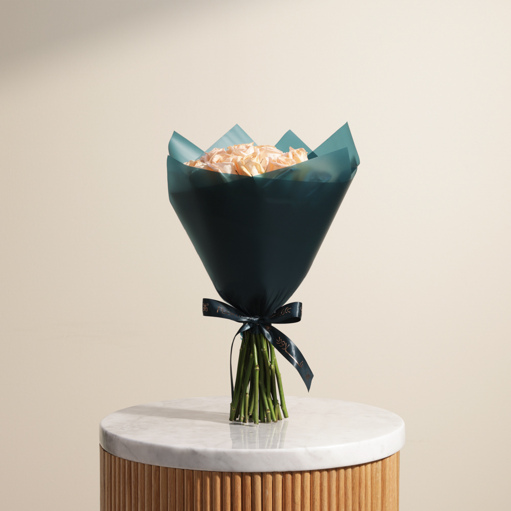 Happiness Roses Bouquet | 25 Roses