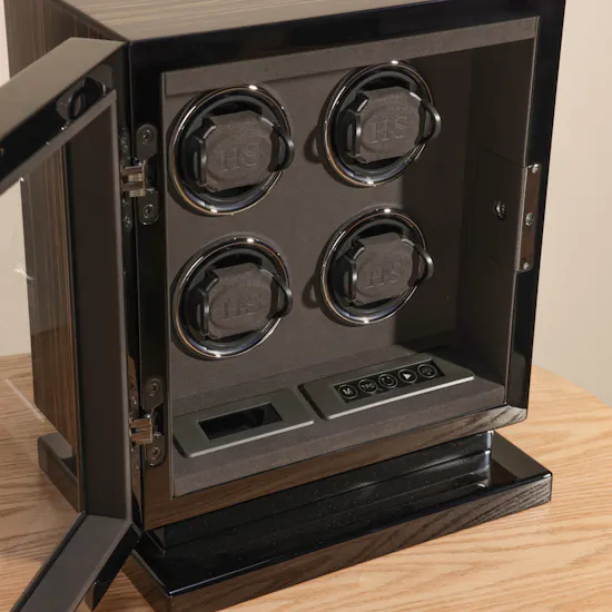 Heisse & Söhne Rome 4 Ebony Watch Winder