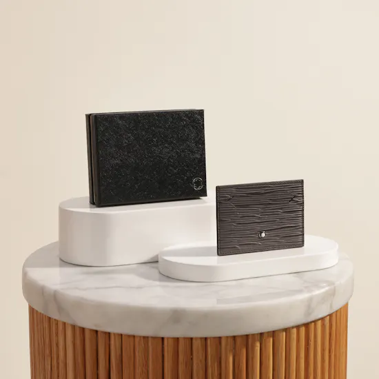 Montblanc Warm Grey Card Holder