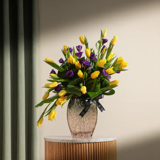 Sunlit Joy Flower Vase
