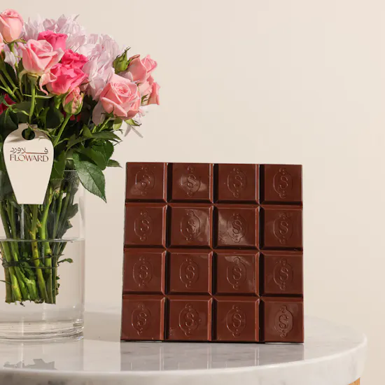 Soucolat Dubai Chocolate Bar | Magical Flowers