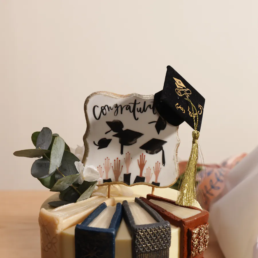 Sweet Atelier Big Graduation Cake | Delightful Flowers 2