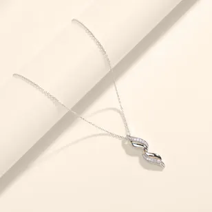 Fontenay Paris Silver with Zirconia Women's Necklace