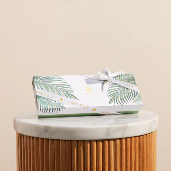 Abucci Crep Dantel Chocolates Palm Box