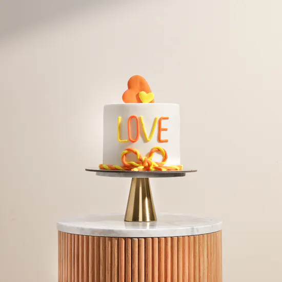 Floward Orange Love Cake
