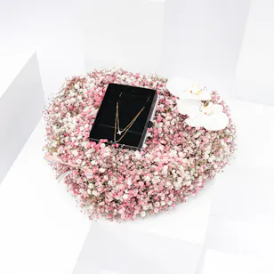 Nava Jewelry Gift with Flowers Heart