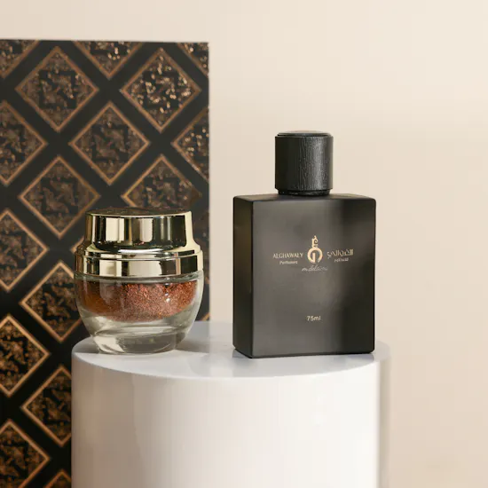 Al Ghawaly Perfumes Luxury Wooden Gift Box