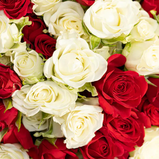 Love Reflection Flowers Vase