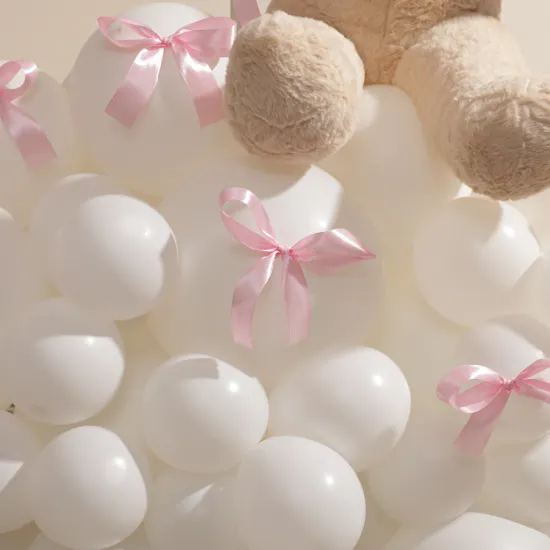 Balloonizer New Baby Girl with Teddy Bear Balloons