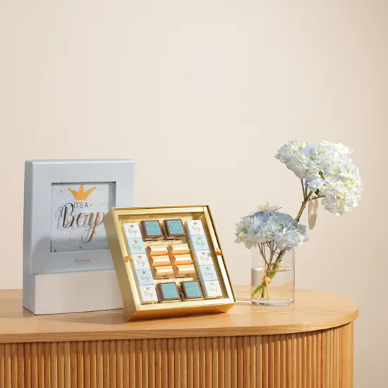 Bostani It's A Boy Chocolate Box | Serene Flower Vase