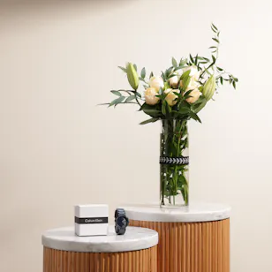 Calvin Klein Stainless Steel Women's Watch | Flowers