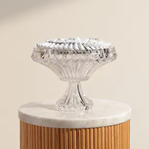 Floward Chocolate Round Glass Tray Floward Chocolate Round Glass Tray