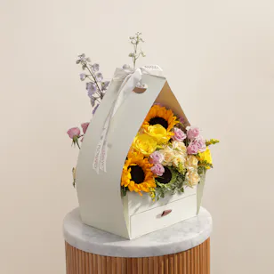 Golden Haven Flower Box