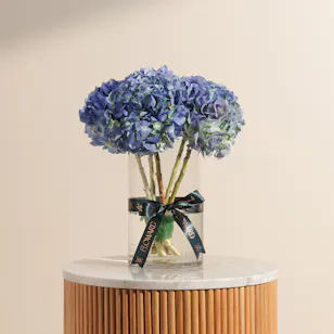Royal Blue Hydrangea Vase Royal Blue Hydrangea Vase