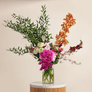 Radiant Splendor Flowers Vase by September Studio Radiant Splendor Flowers Vase by September Studio