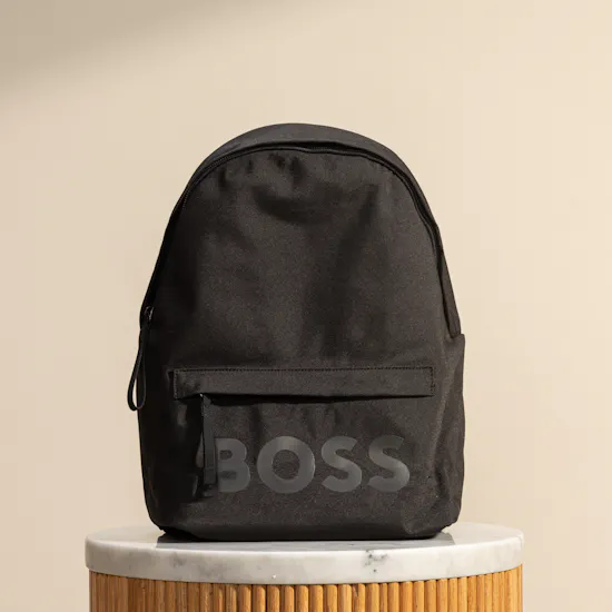Boss Statement Logo Canvas Men's Backpack