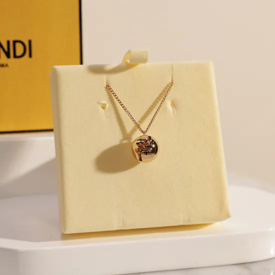 Fendi Sphera Gold Color Women's Necklace