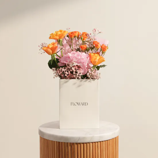 The Gentle Glow Flower Bouquet