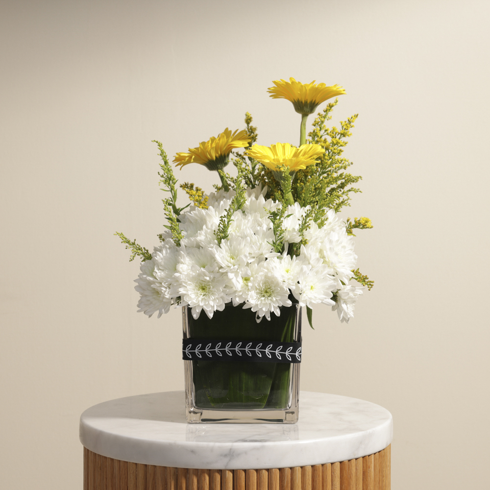 Morning Sun | Square Vase