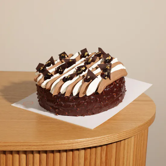 Patisserie By Guillermo Palomo Black Forest Cake | Eternal Grace Rose Bouquet