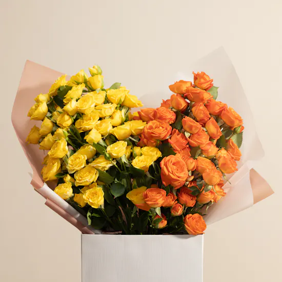Heartfelt Baby Roses Bouquet